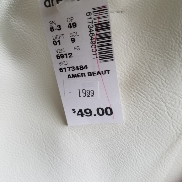 🍁Clearance🍁NWT Dressbarn Black and White Tote - Picture 2 of 3